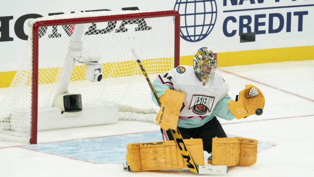 Best of Juuse Saros at the 2023 NHL All-Star Weekend