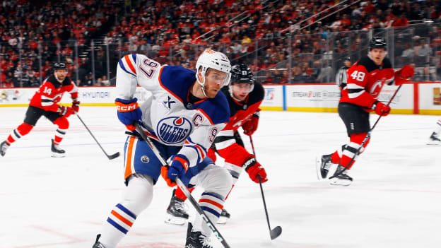 Edmonton Oilers v New Jersey Devils