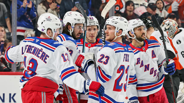 New York Rangers v Philadelphia Flyers