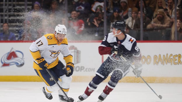 Preds Fall to Avalanche in Rematch Against Colorado