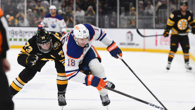 Edmonton Oilers v Boston Bruins