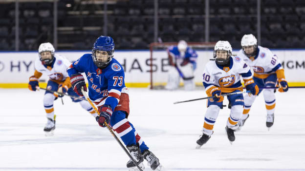 Jr. Rangers vs Jr. Islanders @ MSG
