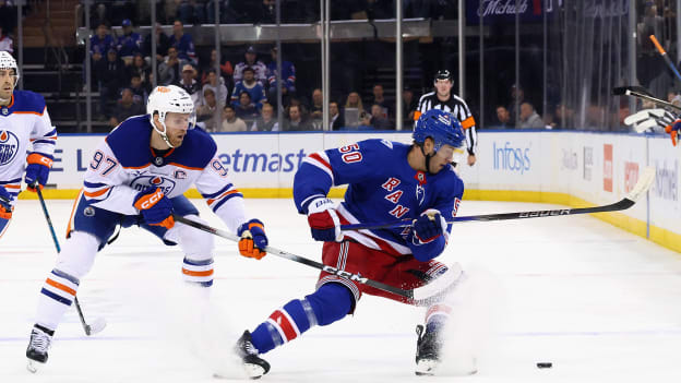 Edmonton Oilers v New York Rangers