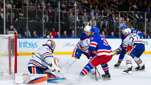 Edmonton Oilers v New York Rangers