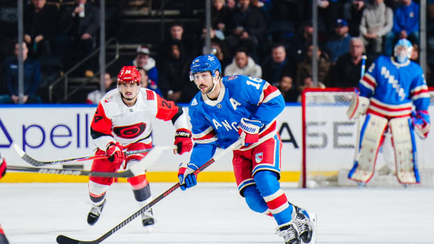 Carolina Hurricanes v New York Rangers