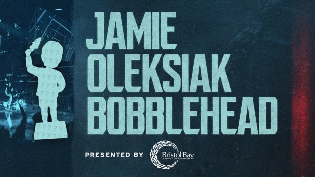 Jamie Oleksiak Bobblehead pres. by Bristol Bay Native Corporation