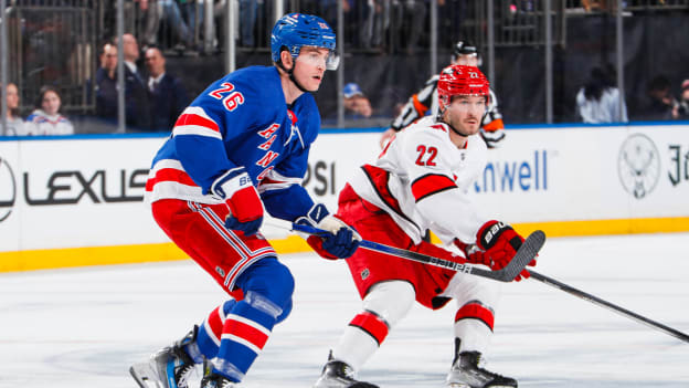 Carolina Hurricanes v New York Rangers