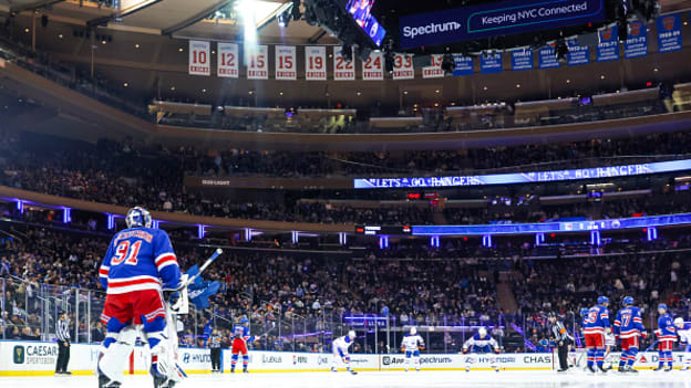 Edmonton Oilers v New York Rangers