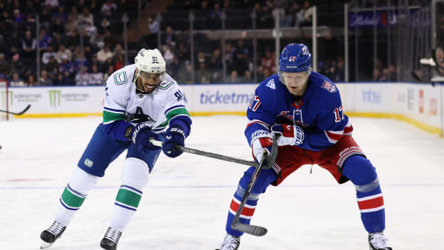 Vancouver Canucks v New York Rangers