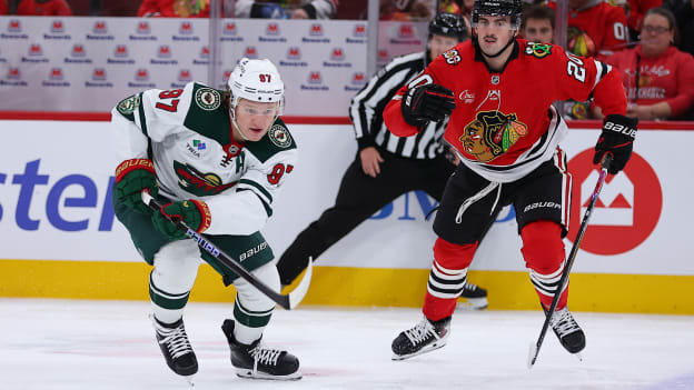 LIVE: Wild at Blackhawks