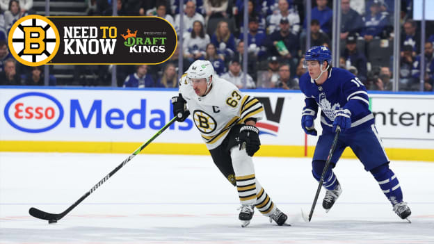Need to Know: Bruins at Maple Leafs | Game 4
