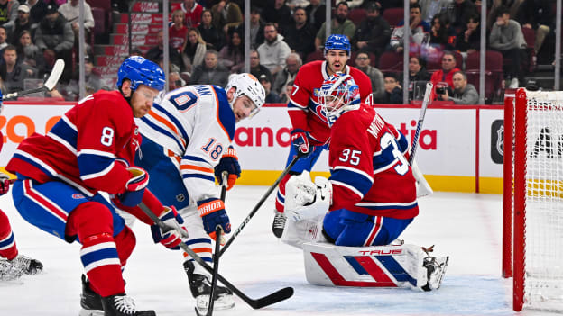 Edmonton Oilers v Montreal Canadiens