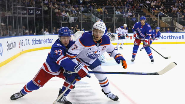 Edmonton Oilers v New York Rangers