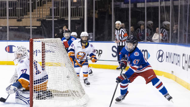 Jr. Rangers vs Jr. Islanders @ MSG