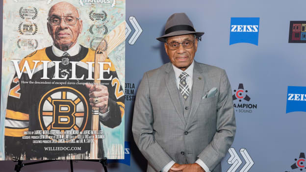Bruins to Retire Willie O'Ree's No. 22