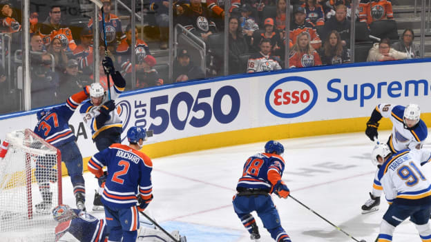 GALLERY: Oilers vs. Blues