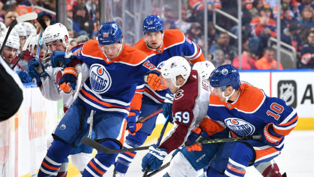 GALLERY: Oilers vs. Avalanche