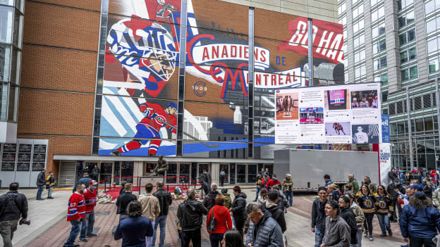 April 24, 2022 at Place des Canadiens