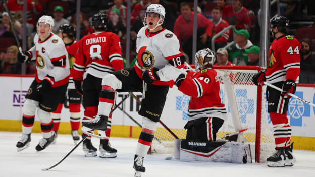 Les Sénateurs viennent à bout des Blackhawks en prolongation