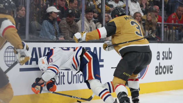 Edmonton Oilers v Vegas Golden Knights - Game One
