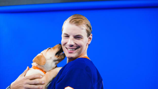 PHOTOS: Islanders 2025 Pucks and Paws Calendar Photoshoot