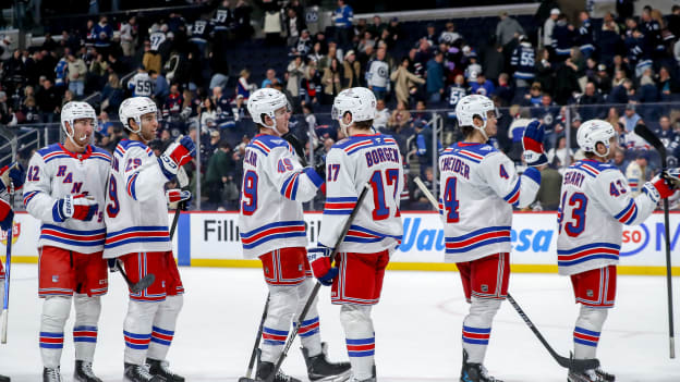 New York Rangers v Winnipeg Jets