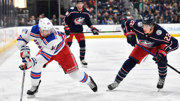 Blue Jackets vs. Rangers - February 14, 2020