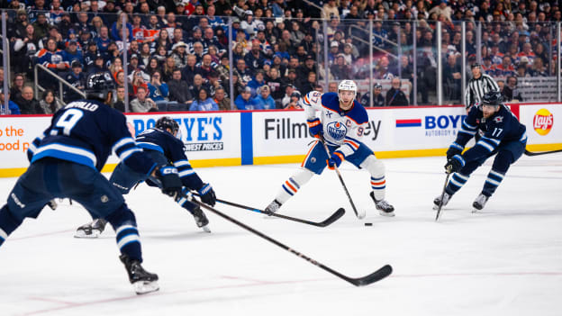 Edmonton Oilers v Winnipeg Jets
