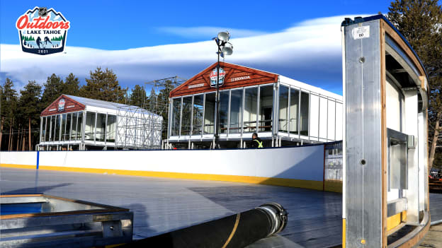 NHL Outdoors: Lake Tahoe Preparations