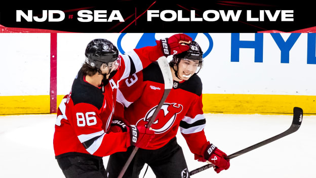 FOLLOW LIVE: Devils Down 2-1 to Kraken