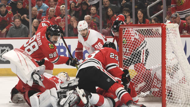 Detroit Red Wings v Chicago Blackhawks