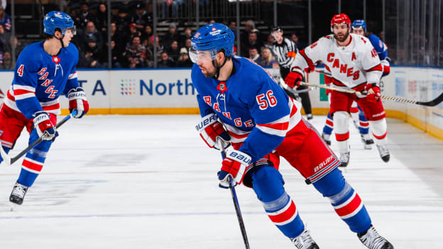 Carolina Hurricanes v New York Rangers