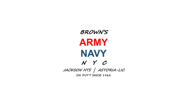 Brown’s Army Navy