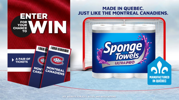 SpongeTowels Made in Quebec contest