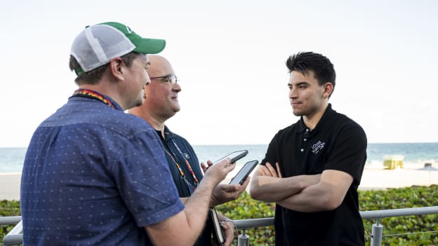 Nick Suzuki @ NHL All-Star Weekend