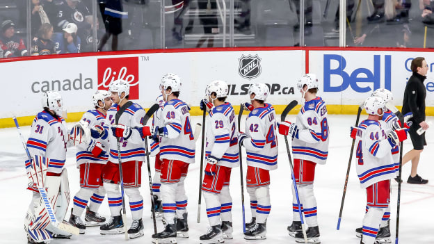 New York Rangers v Winnipeg Jets