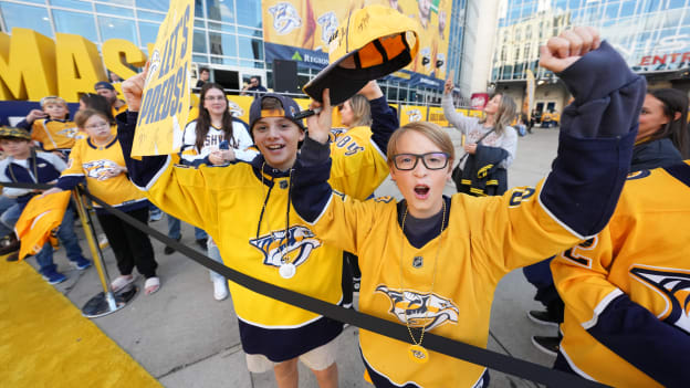 Opening Night Gold Walk | Nashville Predators