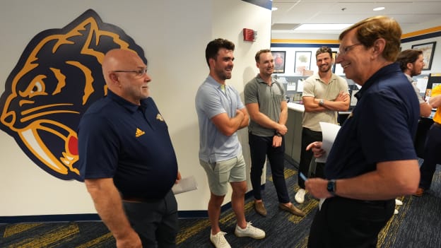 Head Coach Andrew Brunette Arrives in Smashville