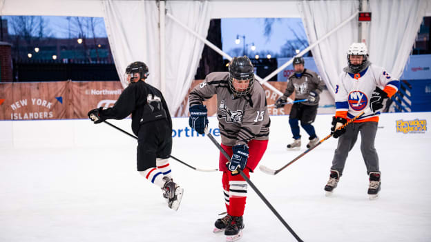 PHOTOS: Adult Pond Hockey Tournament at The Park