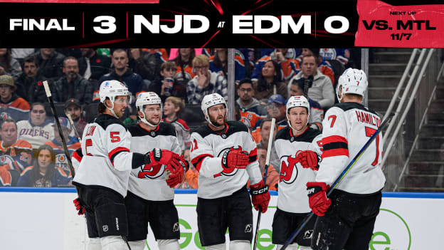 Devils Drill Oilers