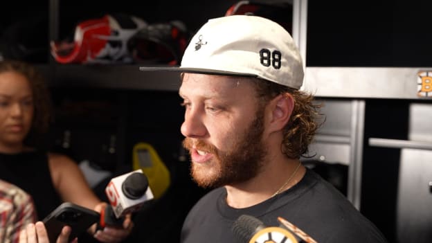 Captains Skate Raw: Pastrnak, McAvoy, Zadorov