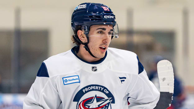 Di Iorio impressed the Blue Jackets with skill, leadership