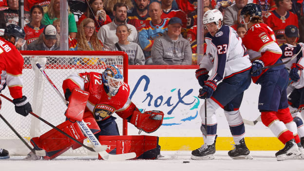 FINAL: Panthers 2, Blue Jackets 1