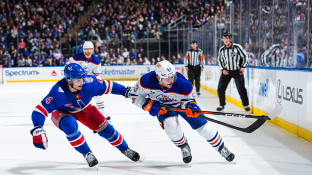 Edmonton Oilers v New York Rangers