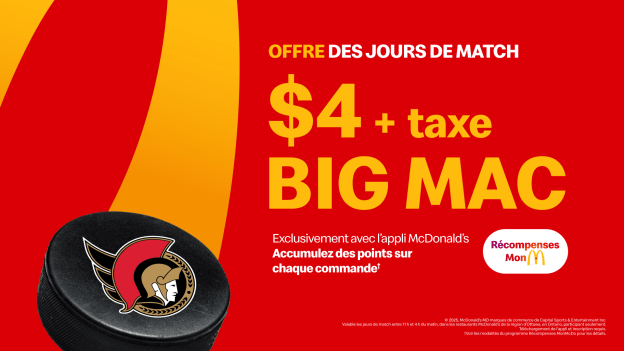 McDonald's Offre des Jours de Match