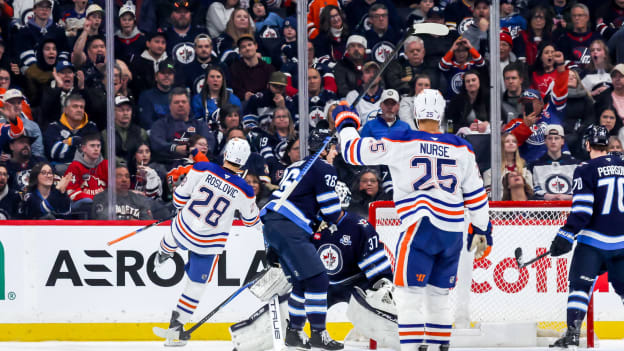 Edmonton Oilers v Winnipeg Jets