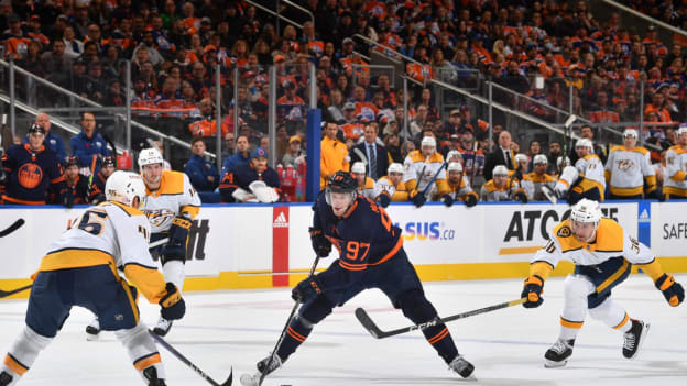 GALLERY: Oilers vs. Predators