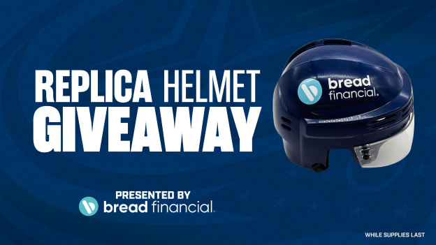 REPLICA HELMET GIVEAWAY, PRES. BY BREAD FINANCIAL
