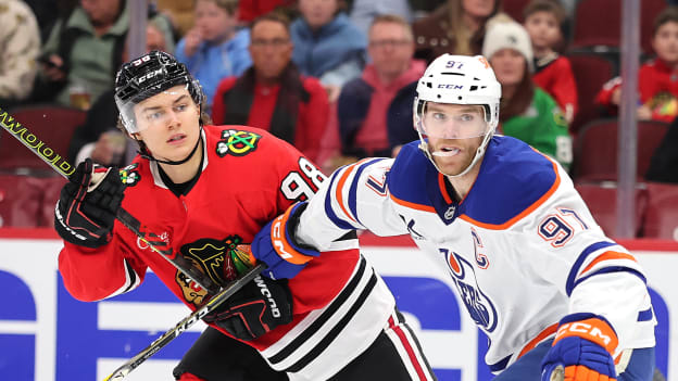 Edmonton Oilers v Chicago Blackhawks