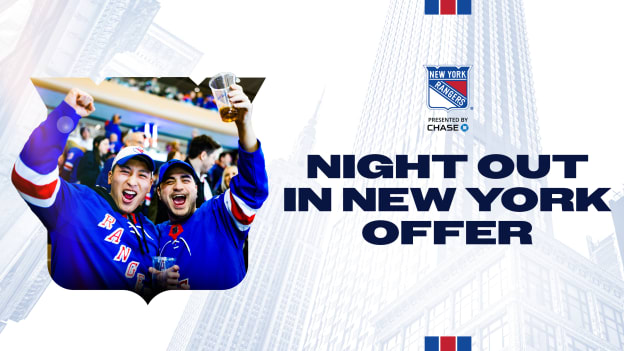 New York Rangers Game Ticket Gift Voucher